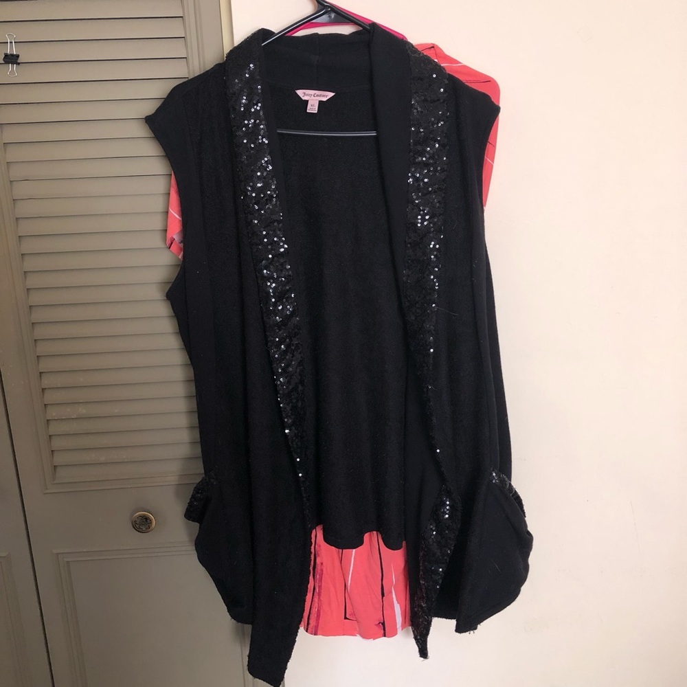 Black sparkly sweater